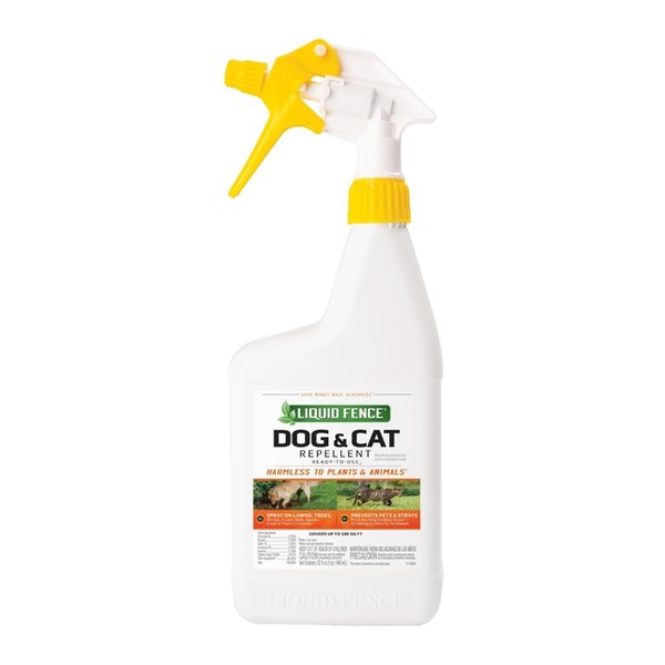 Liquid Fence Animal Repellent Spray For Cats and Dogs 32 oz HG-71296